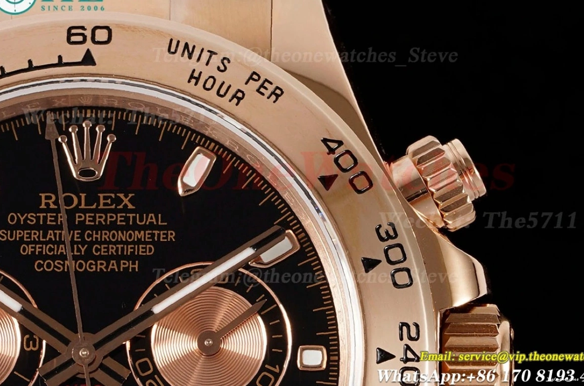 SH4130 Daytona 40mm Weight) Gold QF Black RG RG 116505 V3(Gain 0420